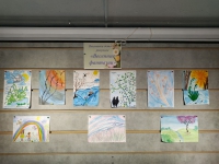 Выставка детских рисунков "Весенние фантазии"