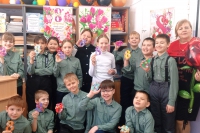 Мастер-класс &laquo;Восьмерочка&raquo; посвящённый наступающему Международному женскому дню!