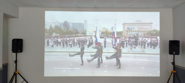 Парад в честь Дня Победы над милитаристской Японией и окончания Второй мировой войны в городе Хабаровске